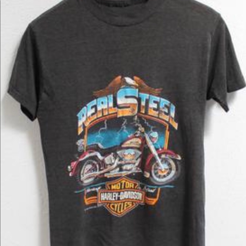 Vintage 1988 Harley Davidson Real Steal T-shirt